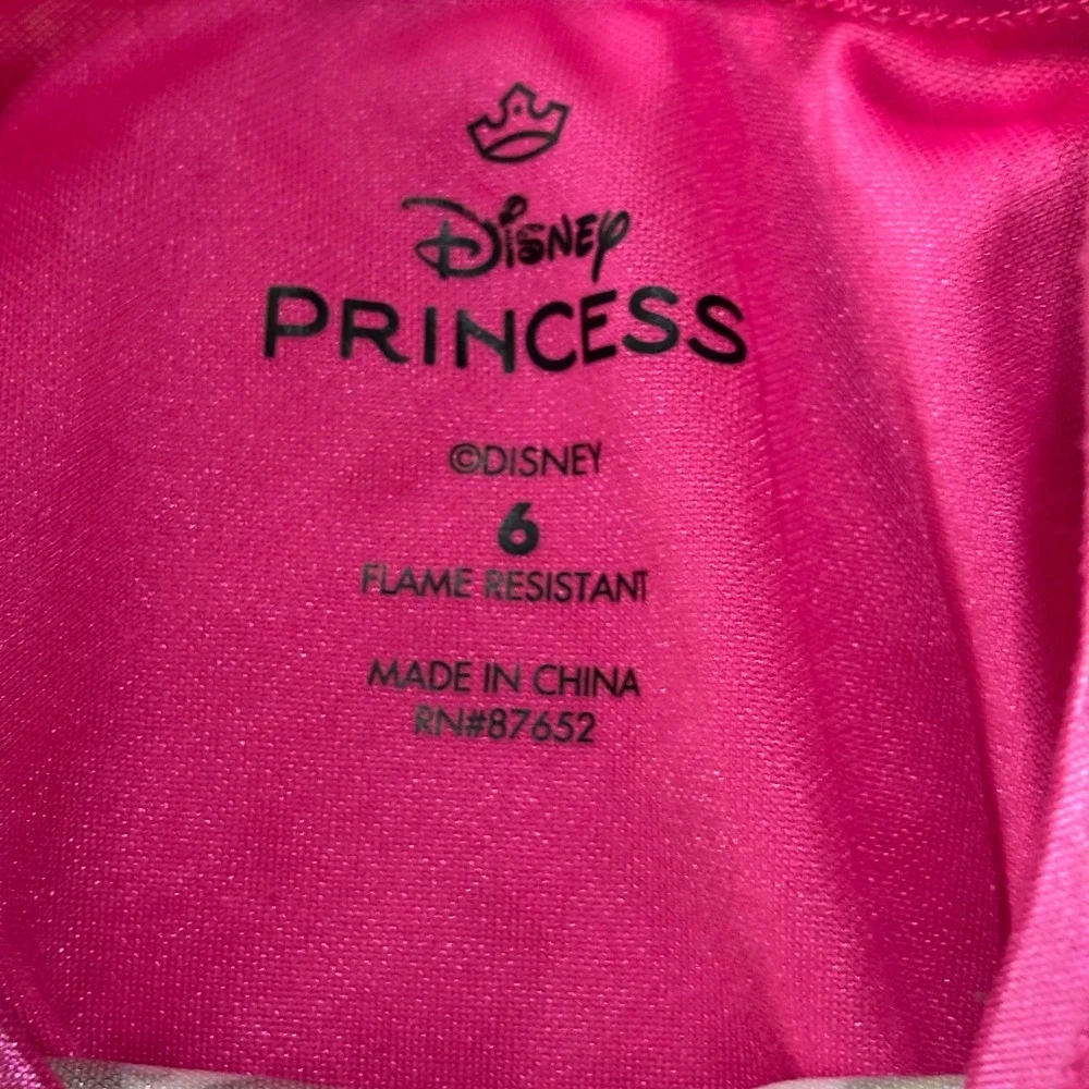 Disney Princess Nightgown Bundle 4pk Merida Aurora Snow White Girls Size 6